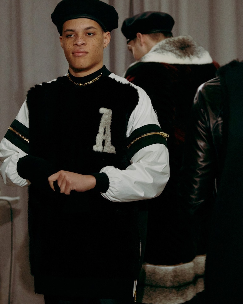 ASTRID ANDERSEN AW15 Menswear Fur Outerwear Zips 4