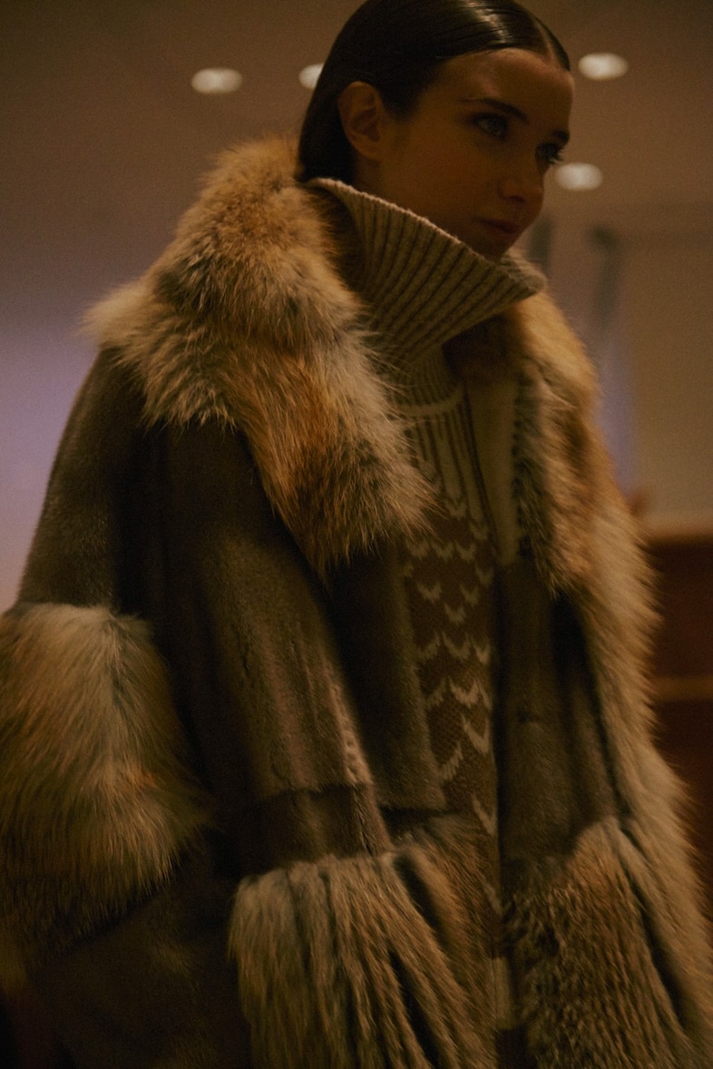 Prabal Gurung AW15, Dazed, womenswear, NY, fur, turtleneck