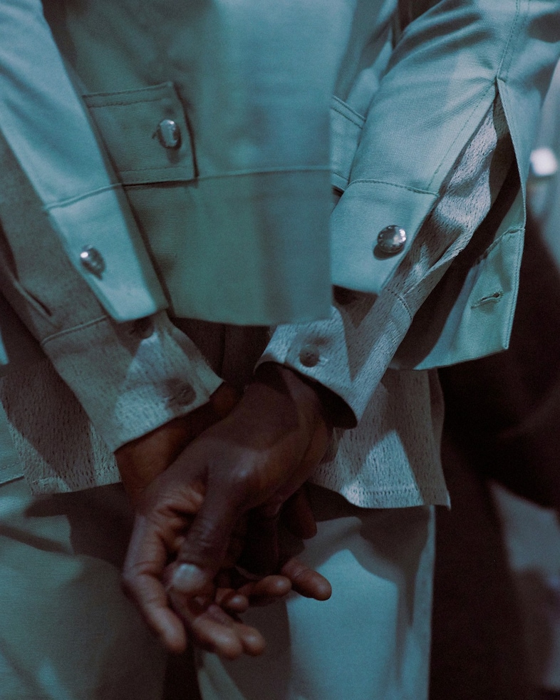 Eckhaus Latta AW15, womenswear, Dazed backstage 16