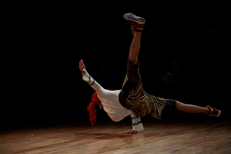 Gypsy Sport AW15, backstage Dazed, womenswear, breakdance 