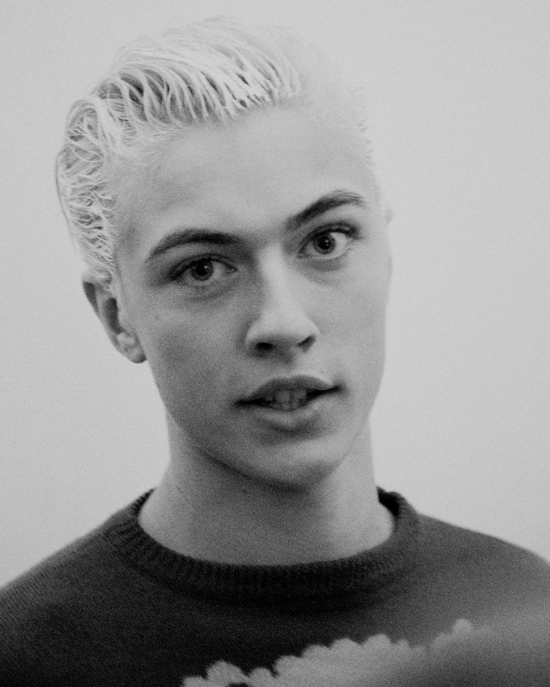 Jeremy Scott AW15, womenswear, Dazed backstage, Lucky Blue 7