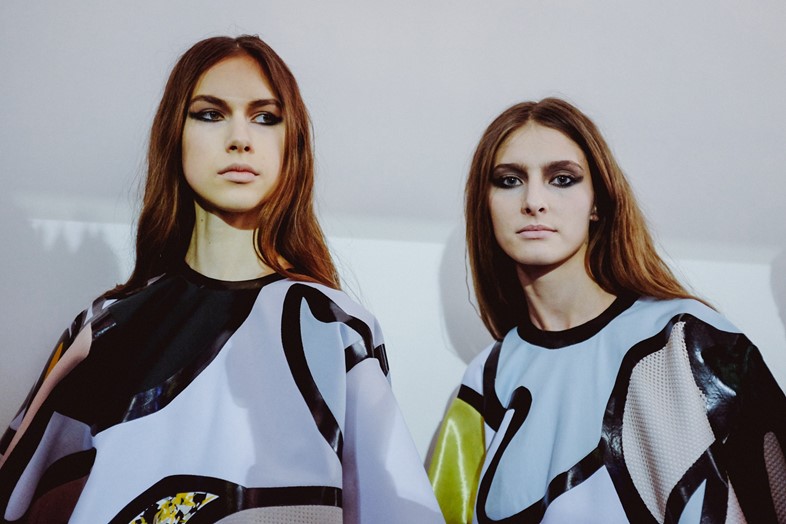 Central Saint Martins MA, AW15, Beth Postle, PVC, Abstract