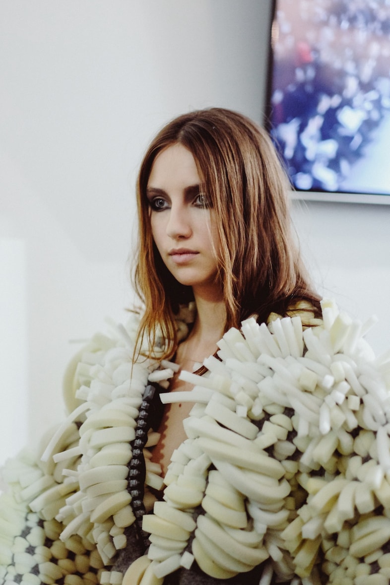 Central Saint Martins MA, AW15, Hayley Grundmann, Foam