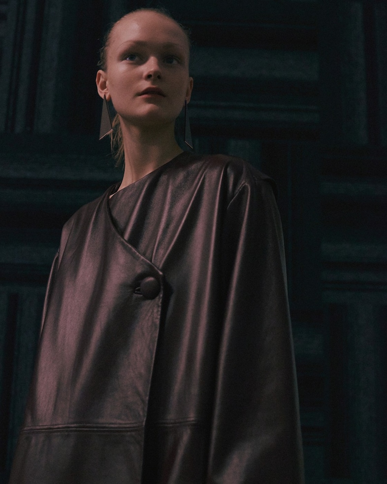 J.W.Anderson AW15, 80s, Soviet, Geometric, Leather 1