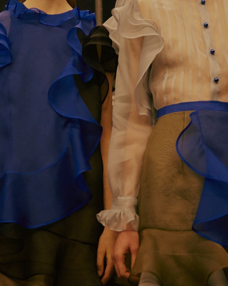 Christopher Kane AW15 Womenswear, London simple shirt 16