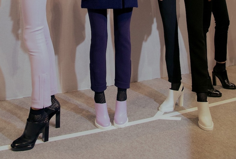 Backstage at Carven AW15