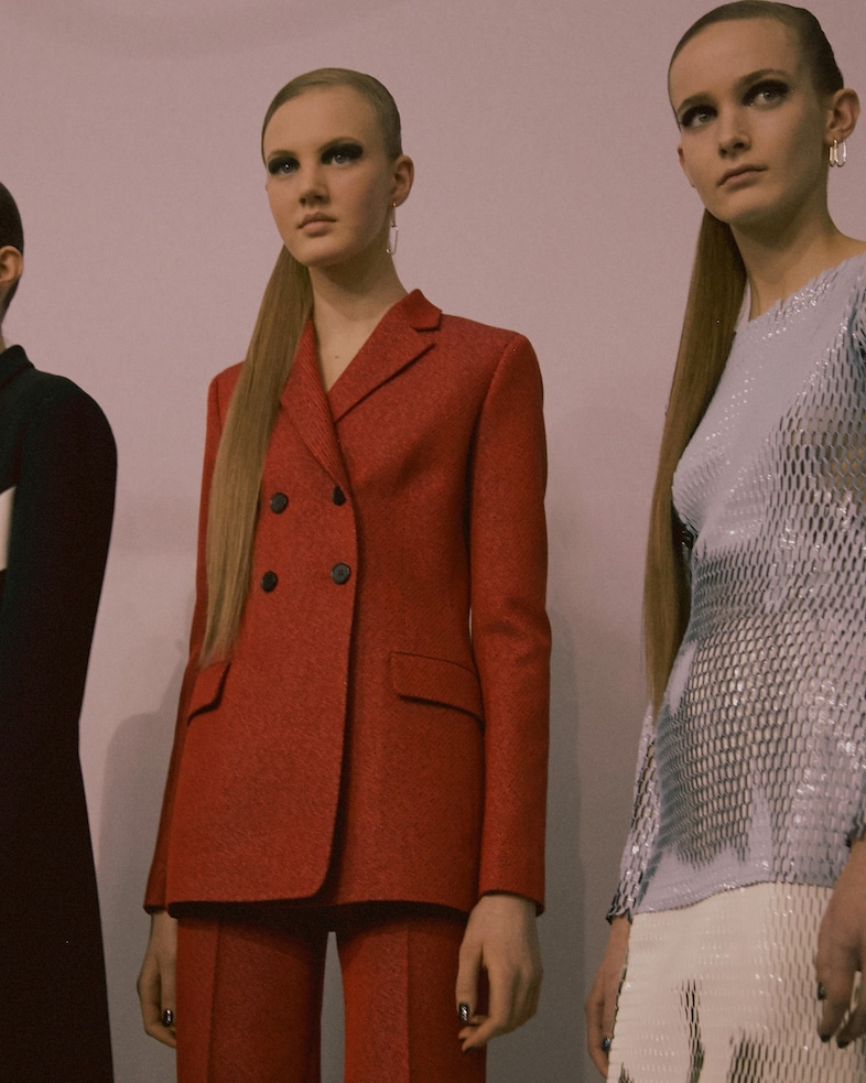 Christian Dior AW15 Dazed backstage Womenswear 8