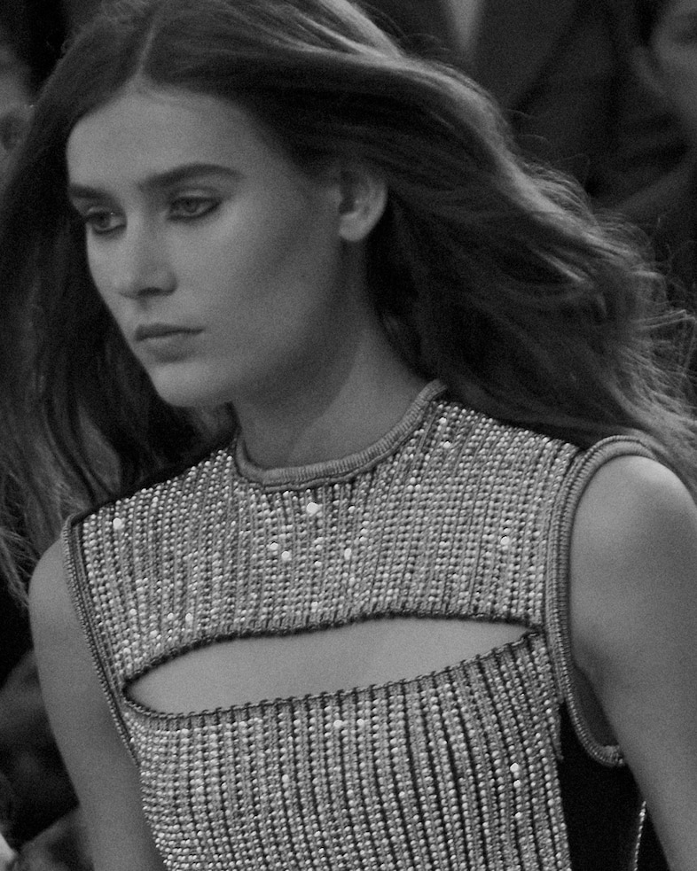 Louis Vuitton AW15 Dazed runway womenswear close up 5