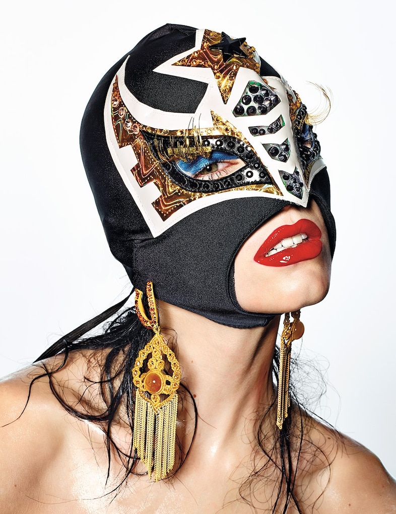 Wrestle Mania Dazed Spring 2015 issue, Yadim, Robbie Spencer 2