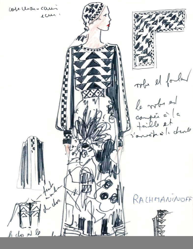 Chlo&#233; by Karl Lagerfeld Spring-Summer 1972 11
