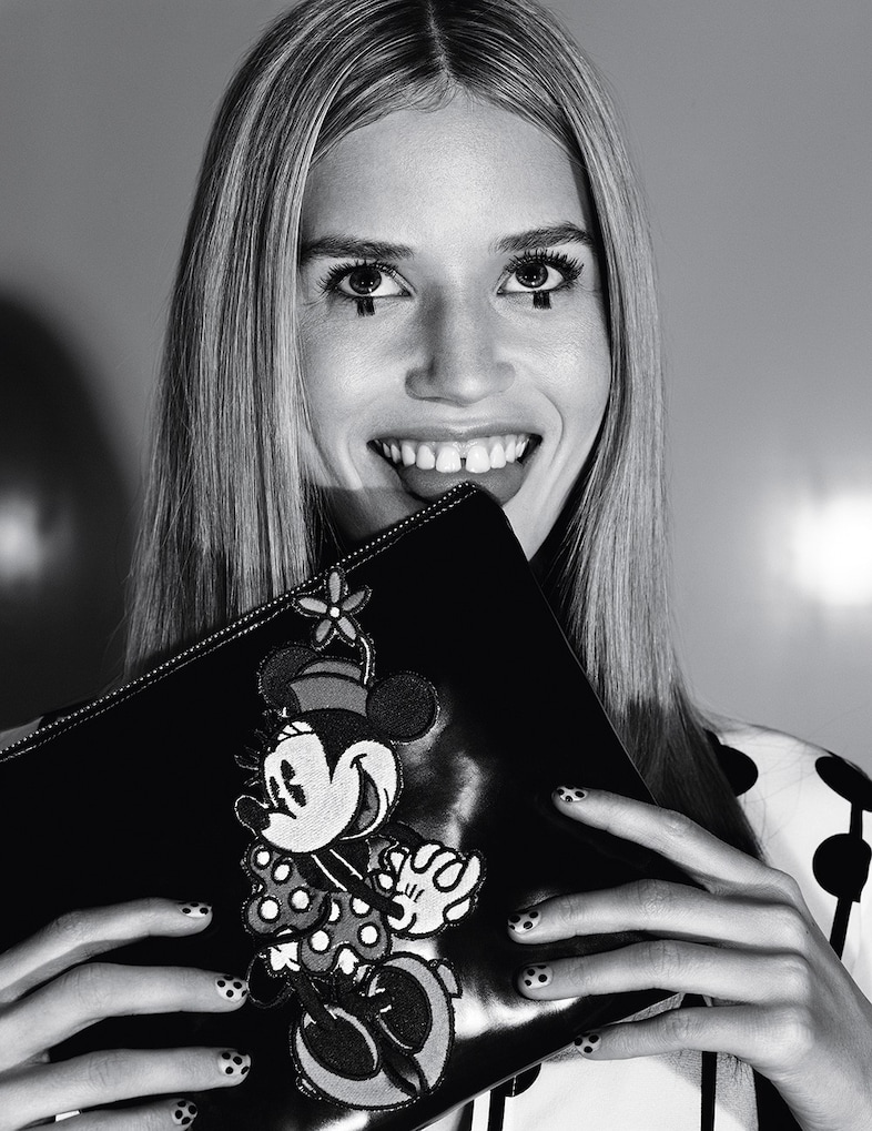 Georgia May Jagger x Disney Minnie Mouse