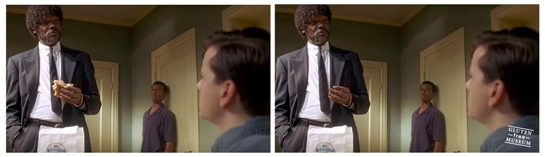 Samuel L Jackson in Pulp Fiction