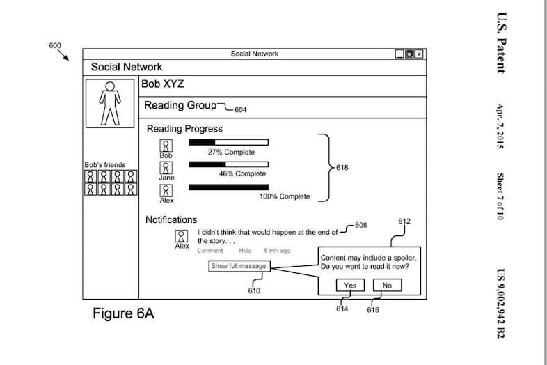 Google spoiler technology patent