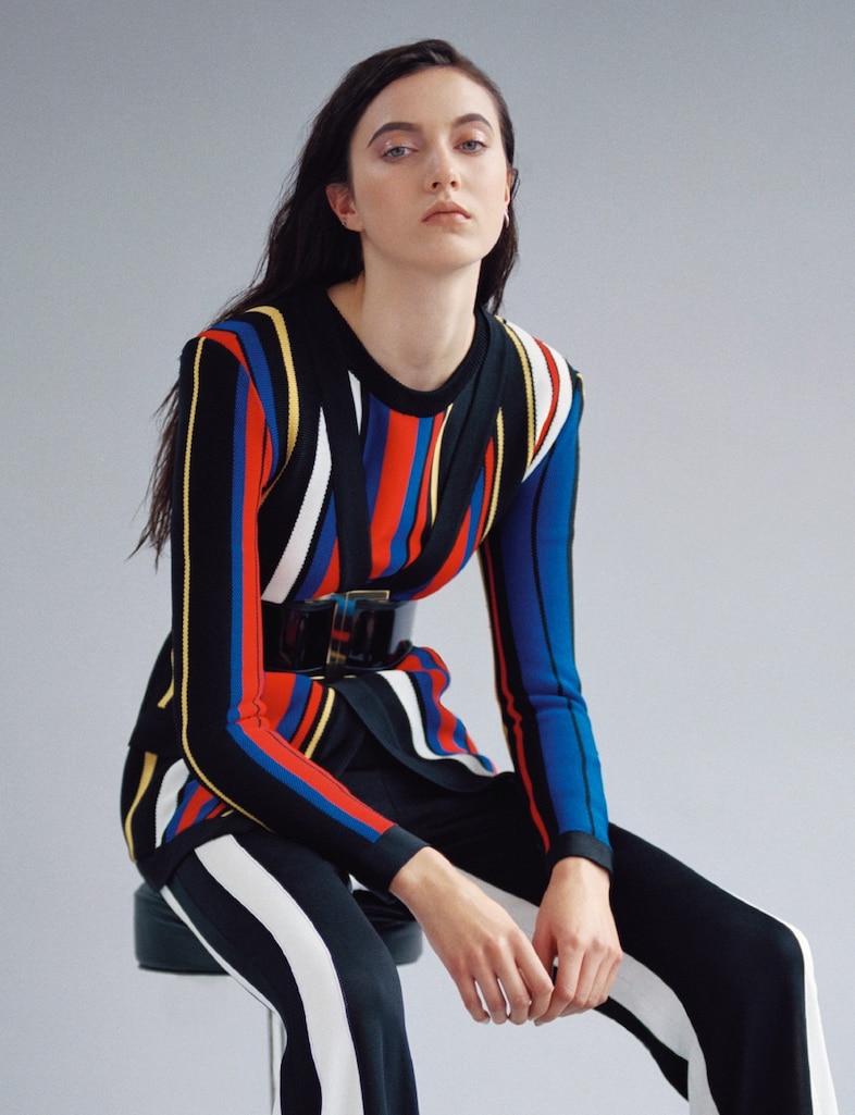 Balmain Brit girl army Matilda Lowther Olivier Rousteing 0
