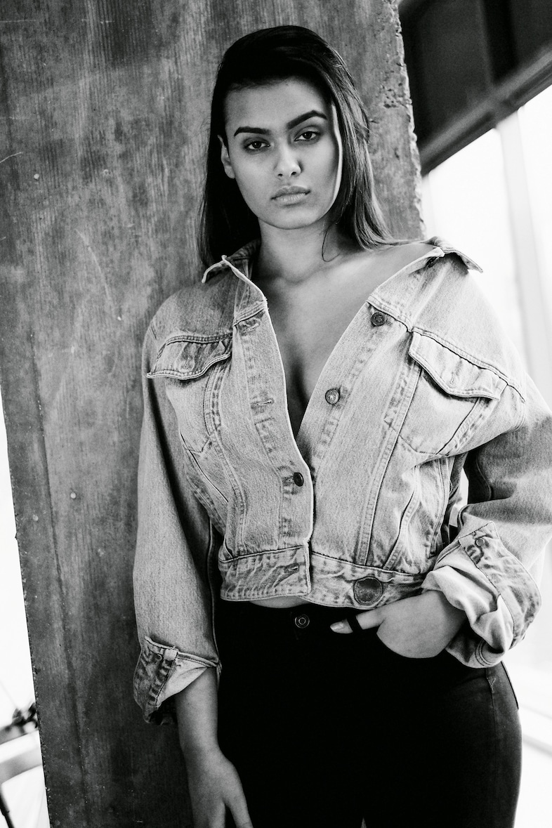 Models 1 plus-size fashion campaign #DropThePlus photoshoot