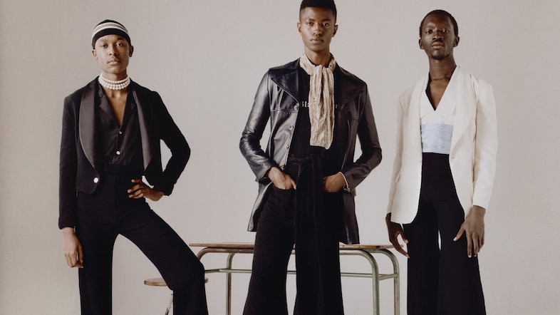 Grace Wales Bonner AW15 feature Fashion East