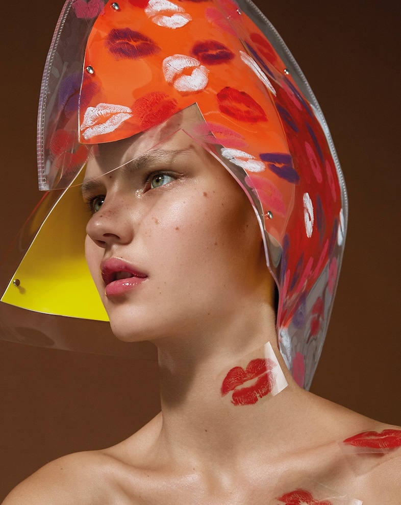 Isamaya Ffrench + Junya Watanabe Pressure Space, Dazed 2