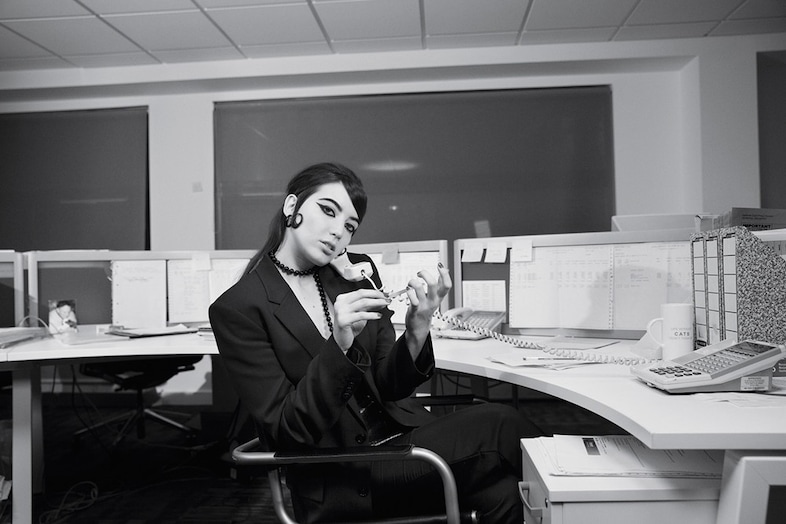 Working girl, Dazed Digital
