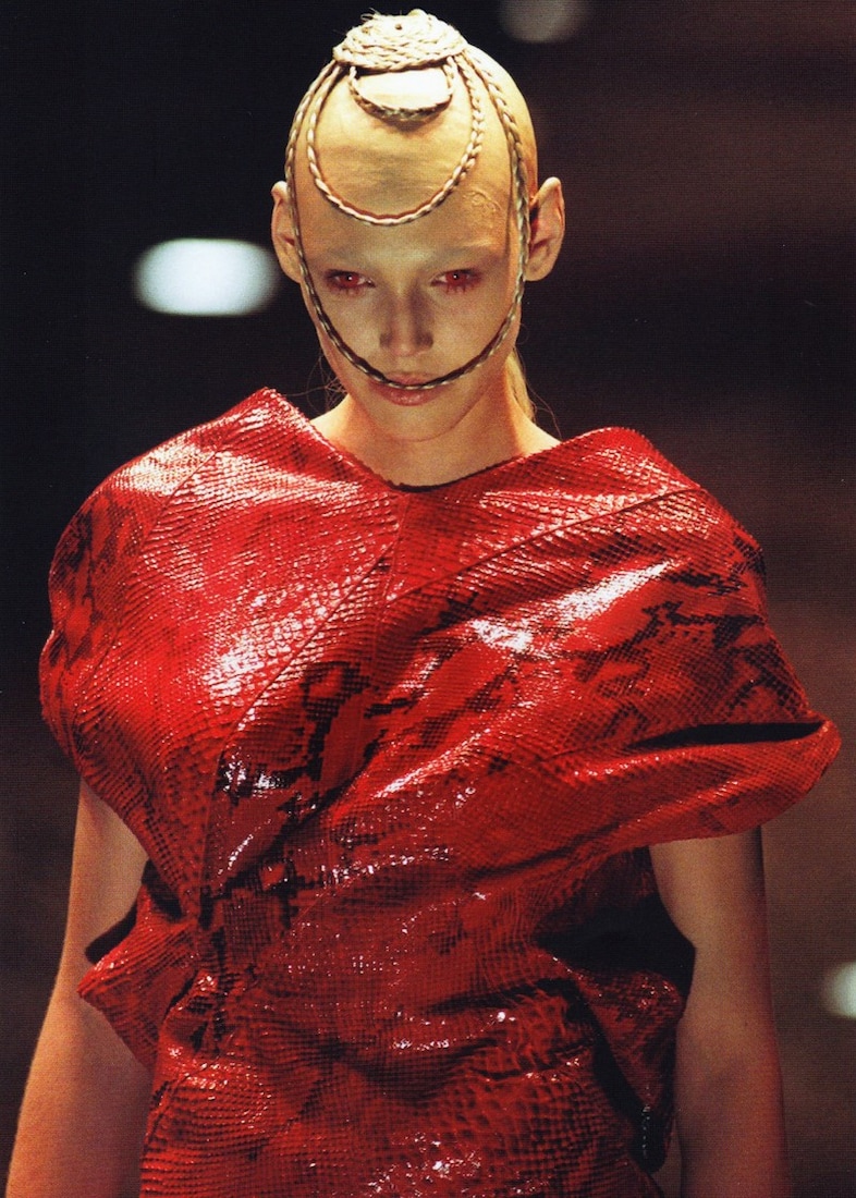 Alexander McQueen beauty looks, Dazed Digital