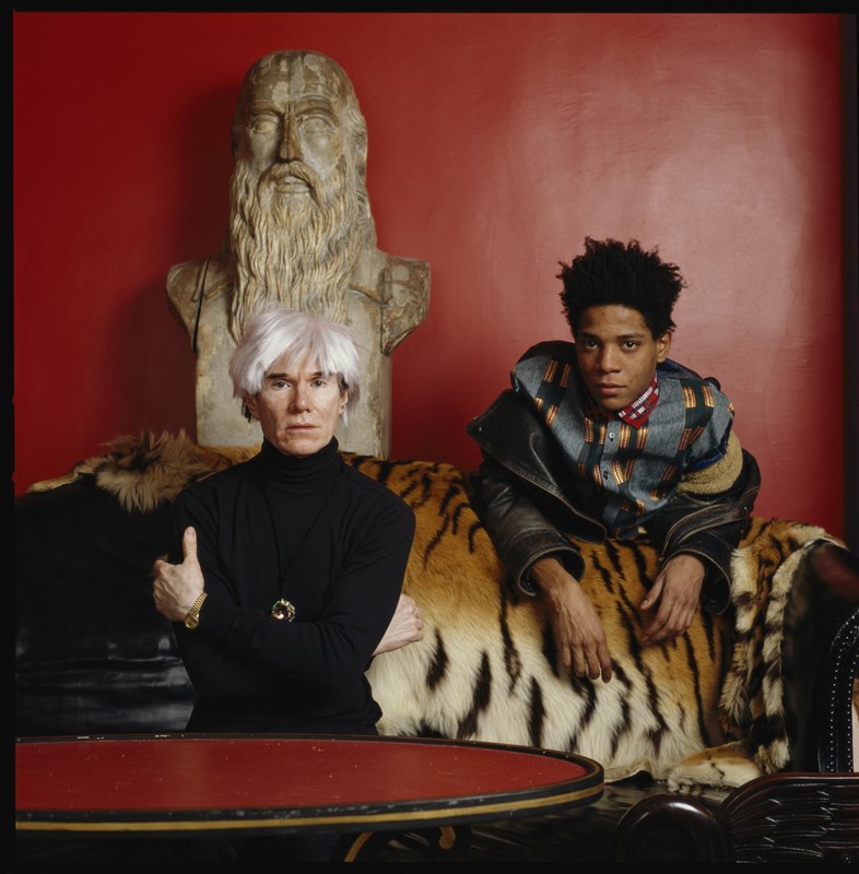 Jean-Michel Basquiat &amp; Andy Warhol by Lizzie Himmel