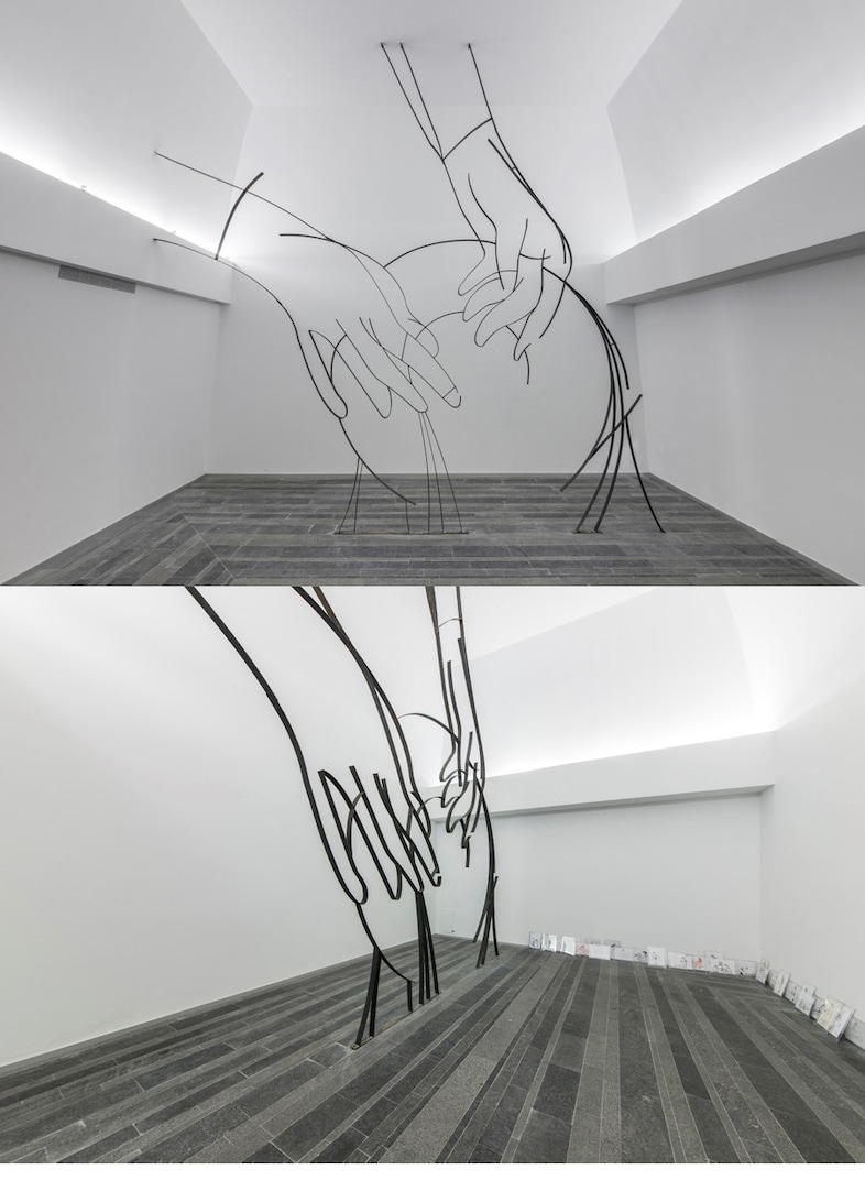 Fragment installation by Anna Zvyagintseva 