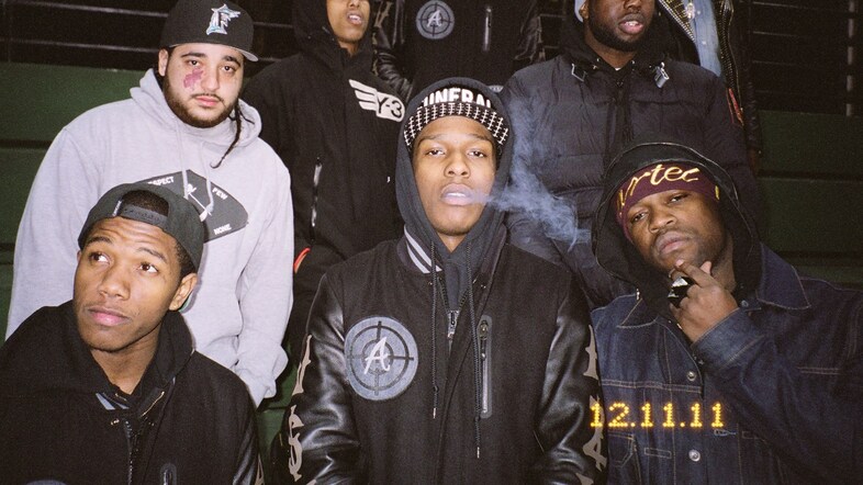 ASAP Rocky mob