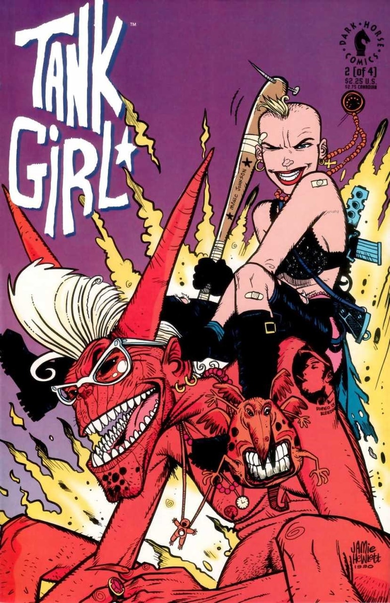 Tank Girl 90s cult characters