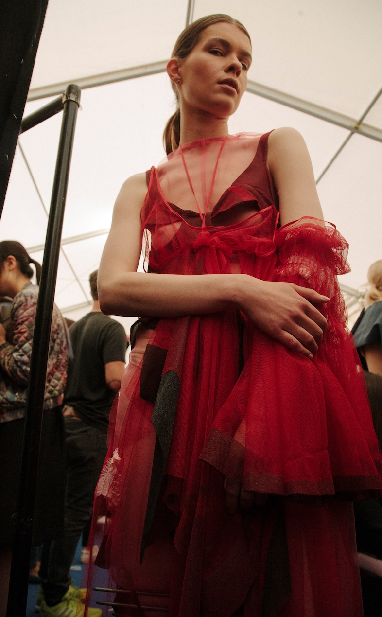 Fanni Varga, LCF, BA graduate fashion