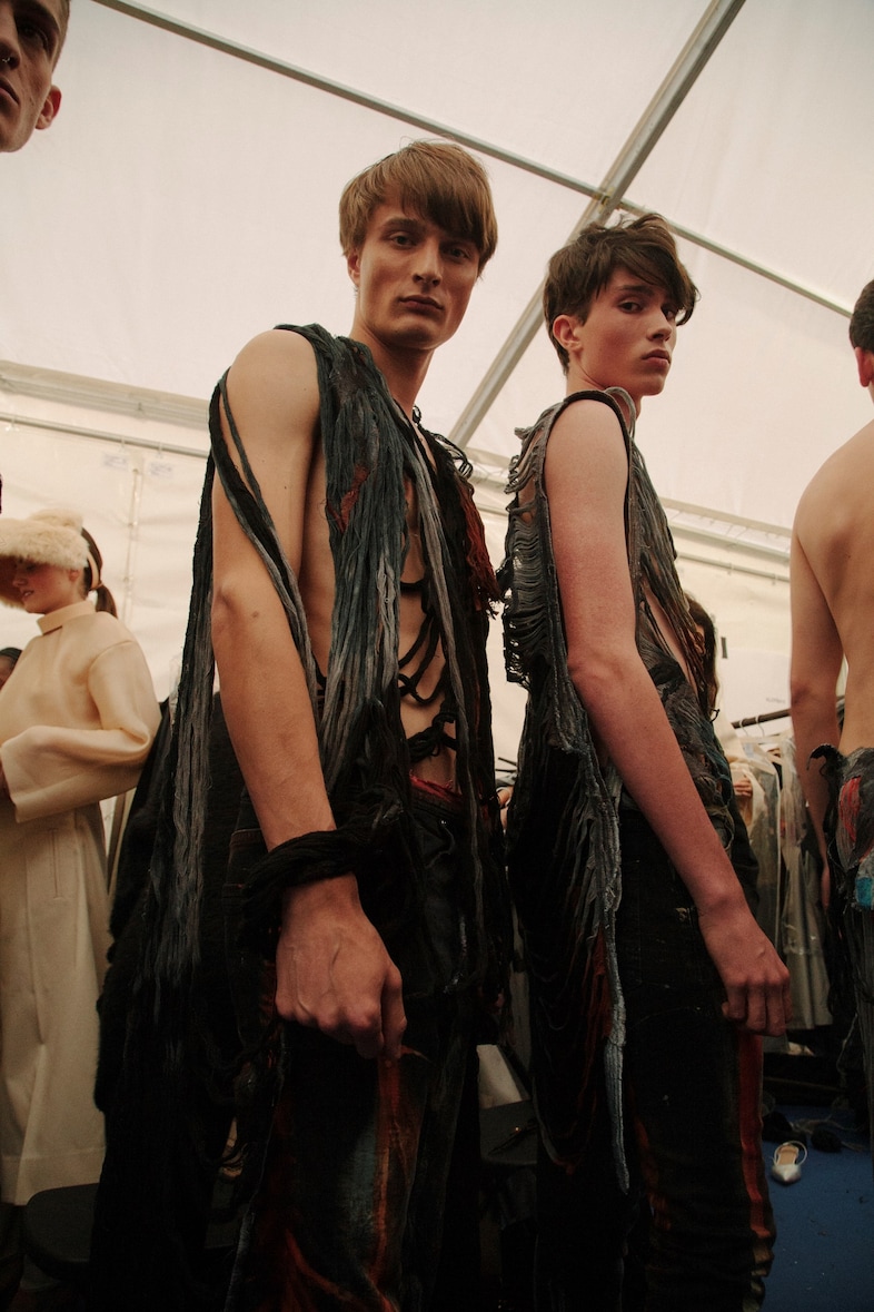 Maria Giannakopoulou, LCF, BA graduate fashion