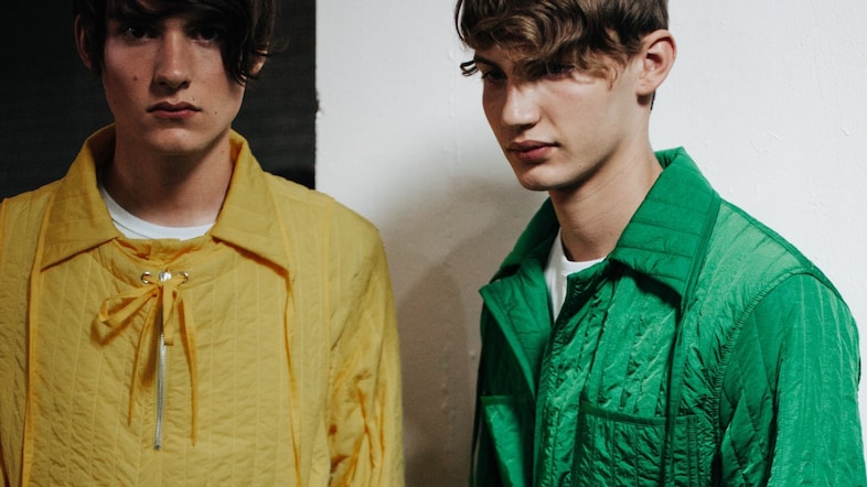 Craig Green SS16 backstage 