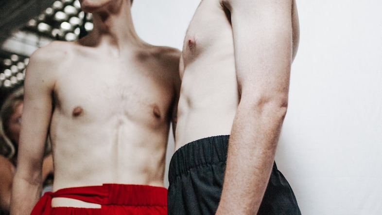 Craig Green SS16 backstage 