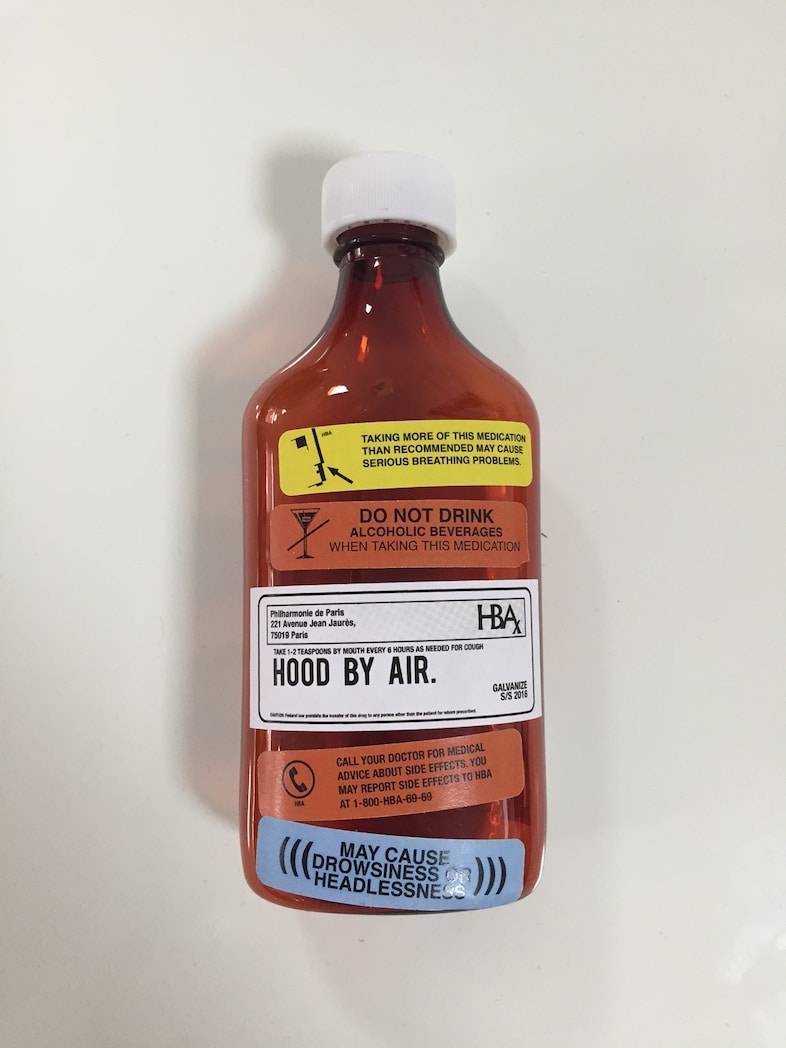 Hood By Air invite SS16