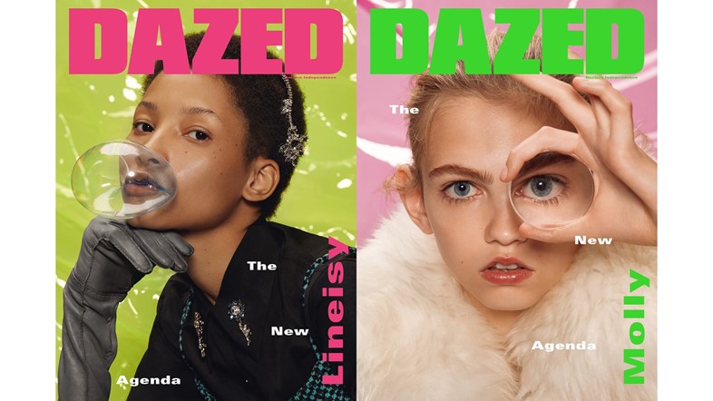 Lineisy Montero and Molly Bair Autumn 2015 covers