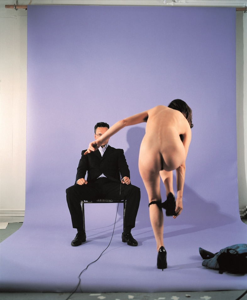 Photography Jemima Stehli, "Strip No. 5, Dealer", 1999