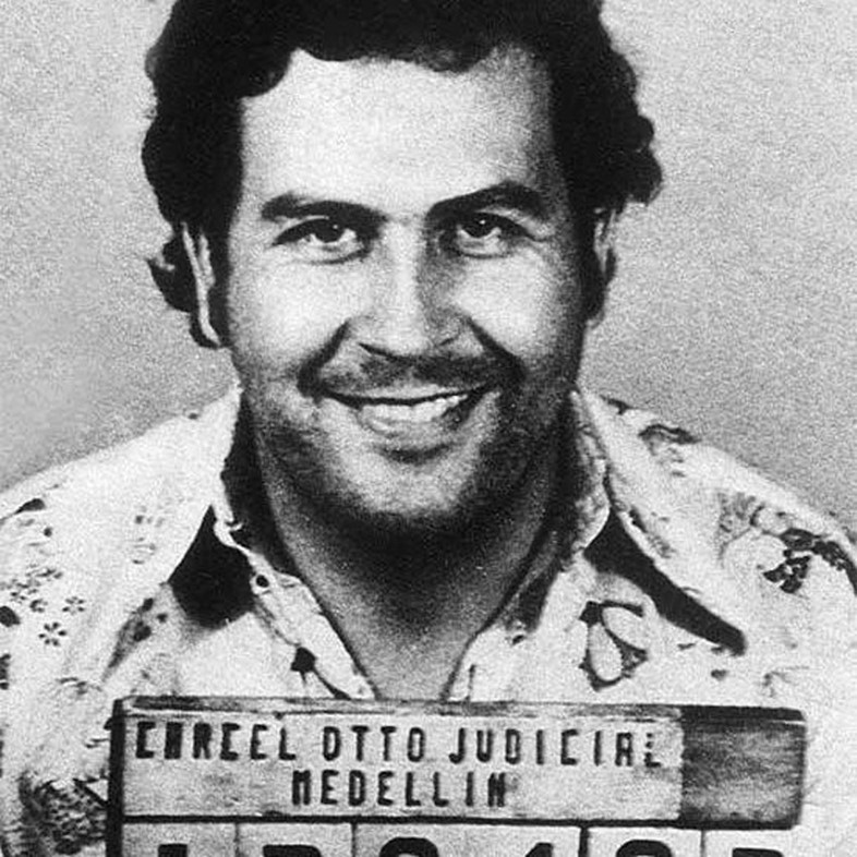 Pablo Escobar mugshot