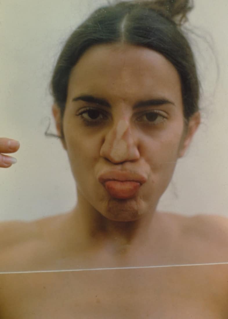 “Untitled (Glass on Body Imprints)”, 1972/1997, Ana Mendieta