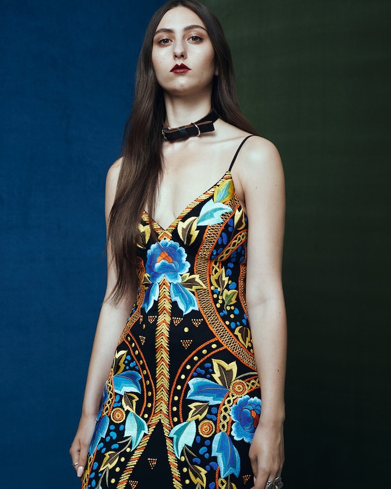 Temperley London AW15 shoot Reba and Jess Maybury 2