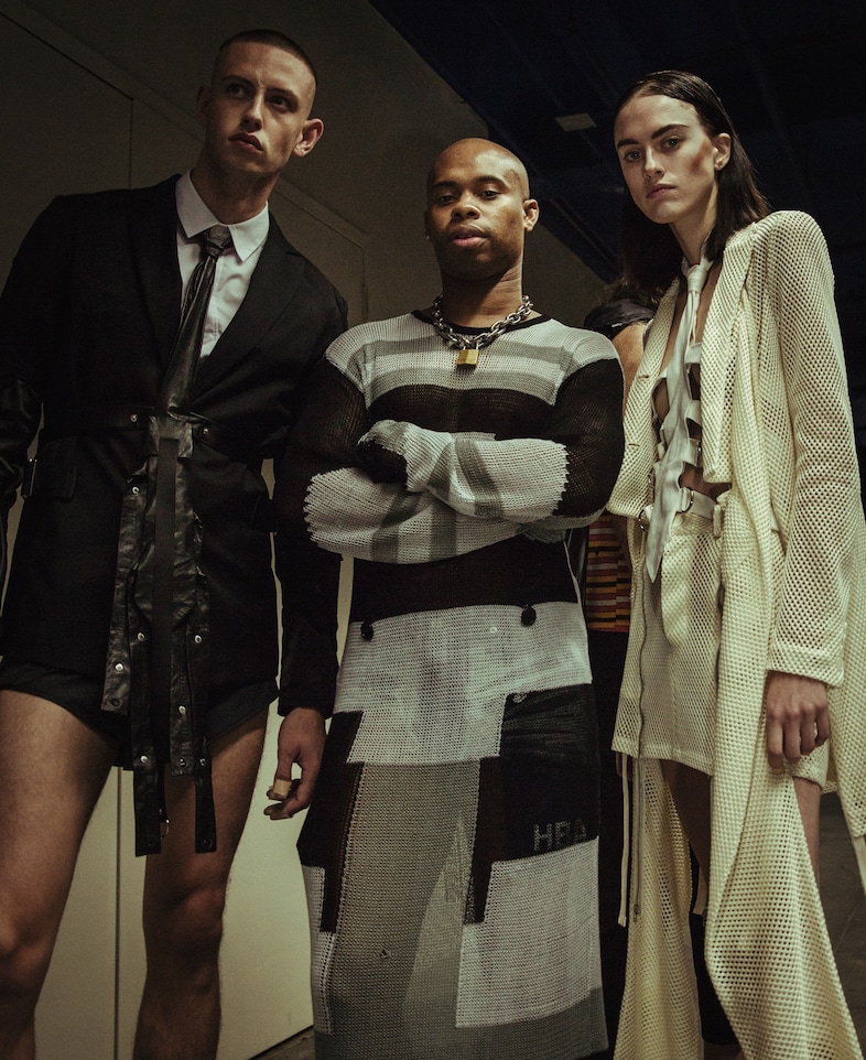 Backstage Hood by Air SS16 5