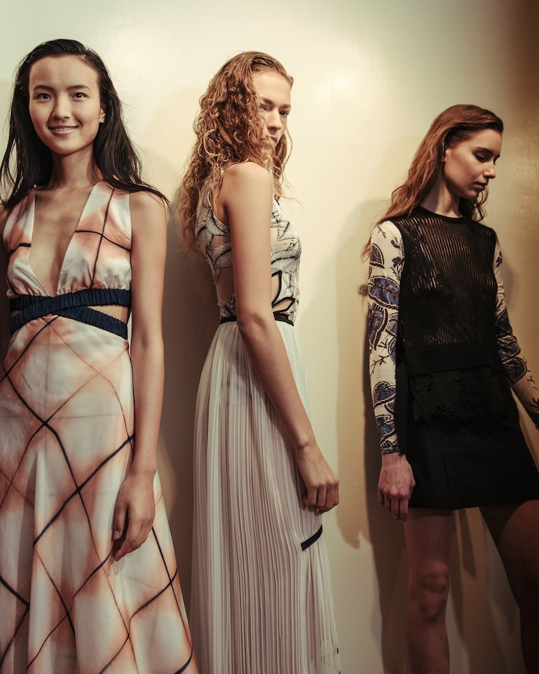 Thakoon SS16 Backstage womenswear Evan Schreiber 8