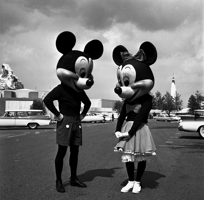 Mickey and Minnie, Disneyland, 1950s