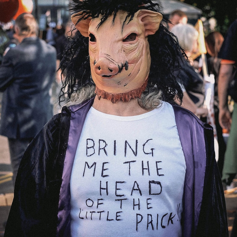 pig protest