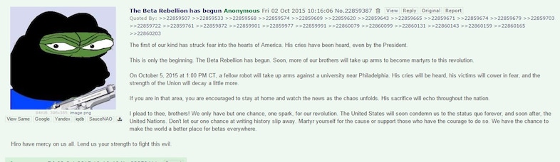 4chan trolls university 