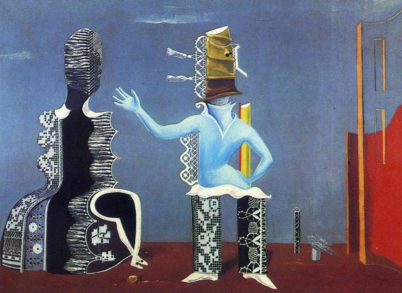 &quot;The Couple in Lace&quot;, Max Ernst