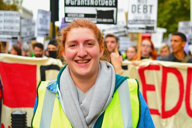 STUDENT FEES PROTEST