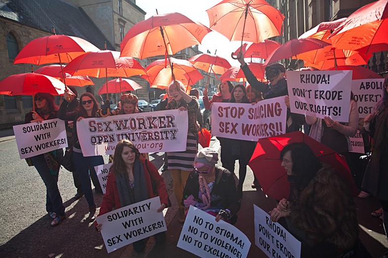 sex work protest