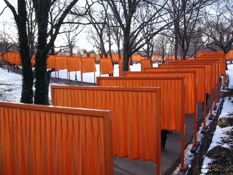 &quot;The Gates&quot;, Christo and Jeanne-Claude