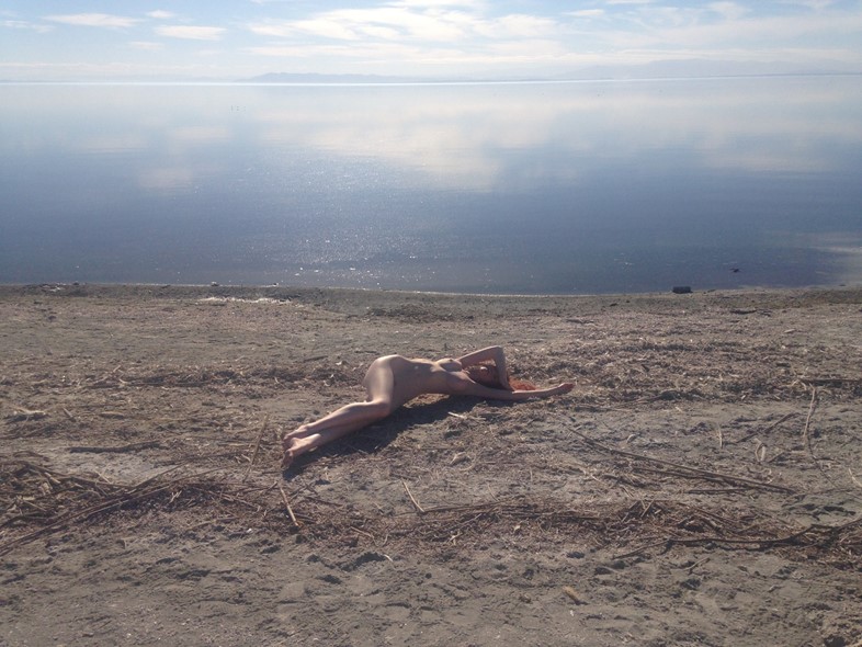 Audrey Wollen The Birth of Venus at the Salton Sea