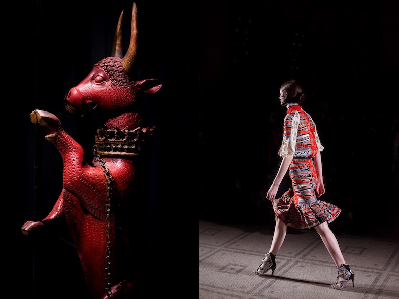 Peter Pilotto V&amp;A Fashion in Motion 7