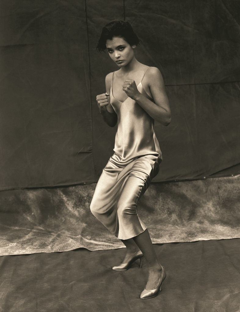Taliso Soto (Anne Klein), 1982 Bruce Weber 6