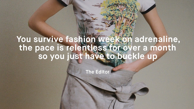Jawbone wearable tech fashion week experiment quote